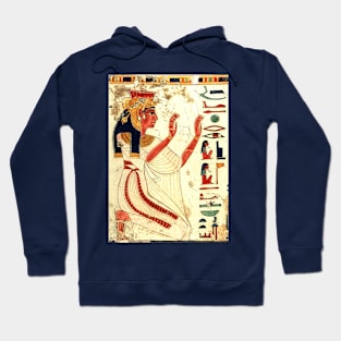 Queen Nefretere worshiping Hoodie